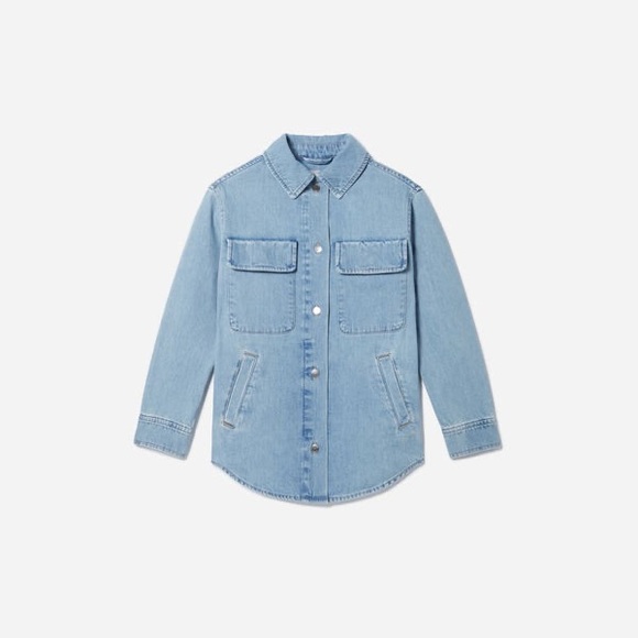 Everlane denim shirt jacket - Picture 2 of 10